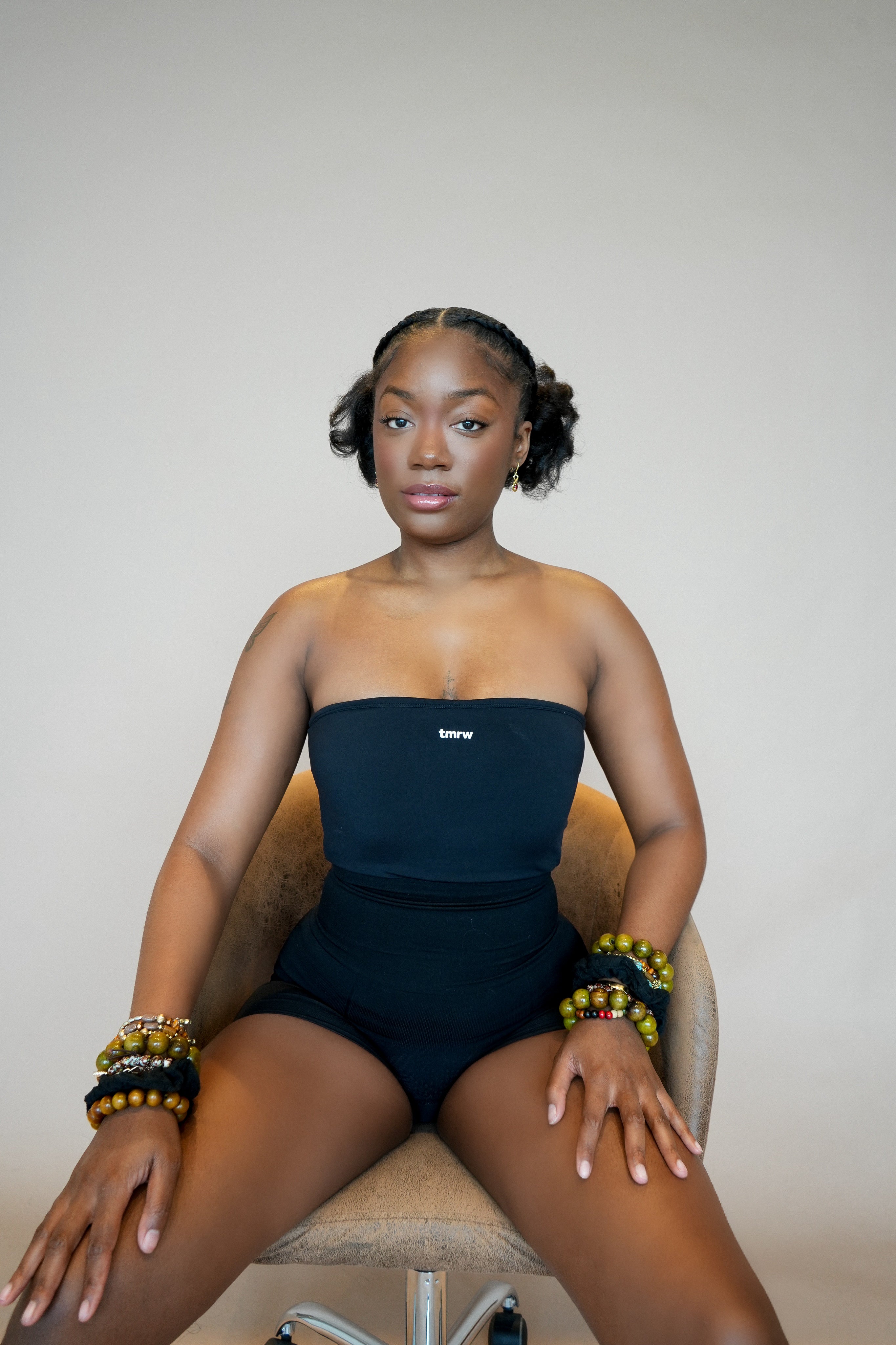 Kape Tube Top - Black Coffee