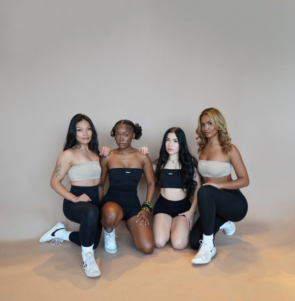 Pandesal Tube Top - Tan Beige