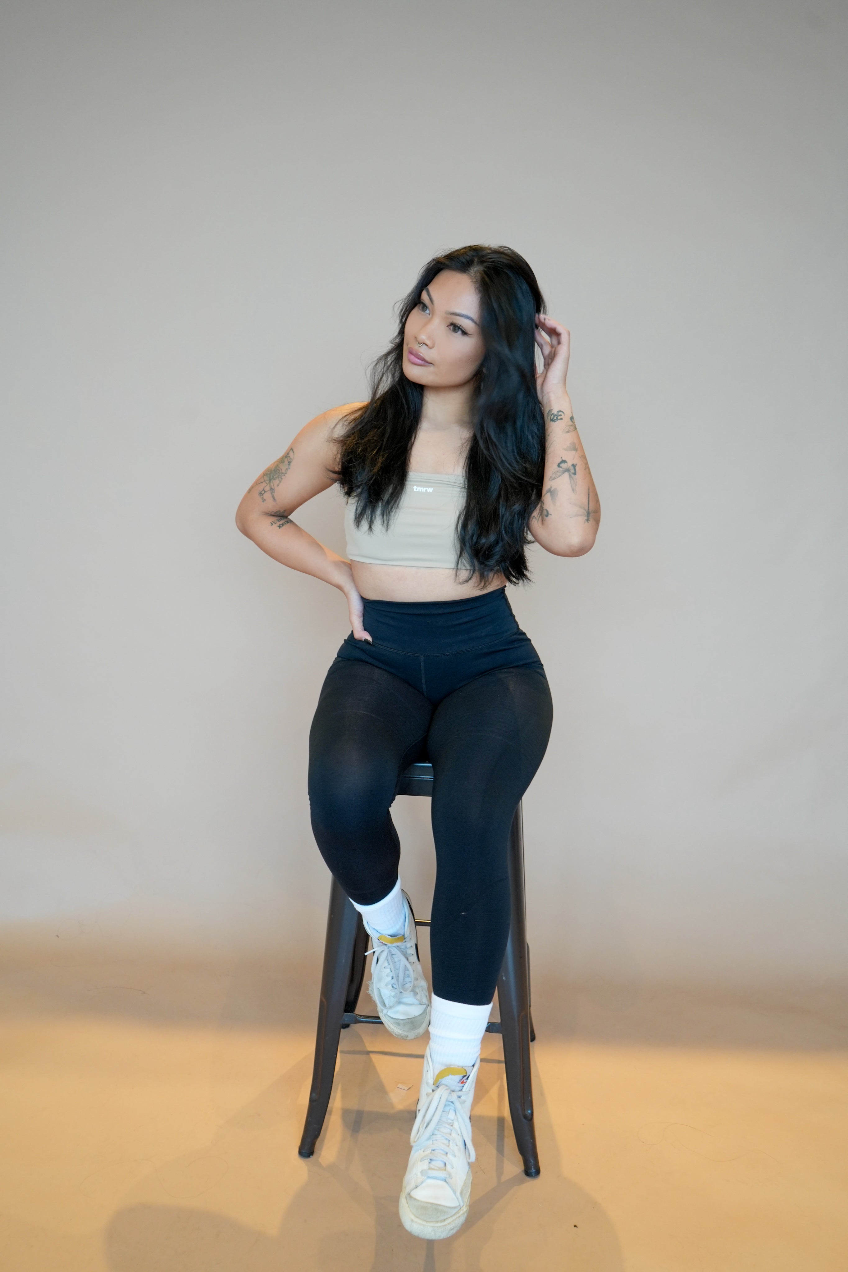 Pandesal Tube Top - Tan Beige